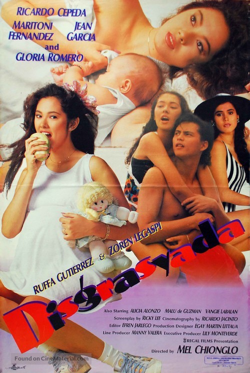 Disgrasyada - Philippine Movie Poster