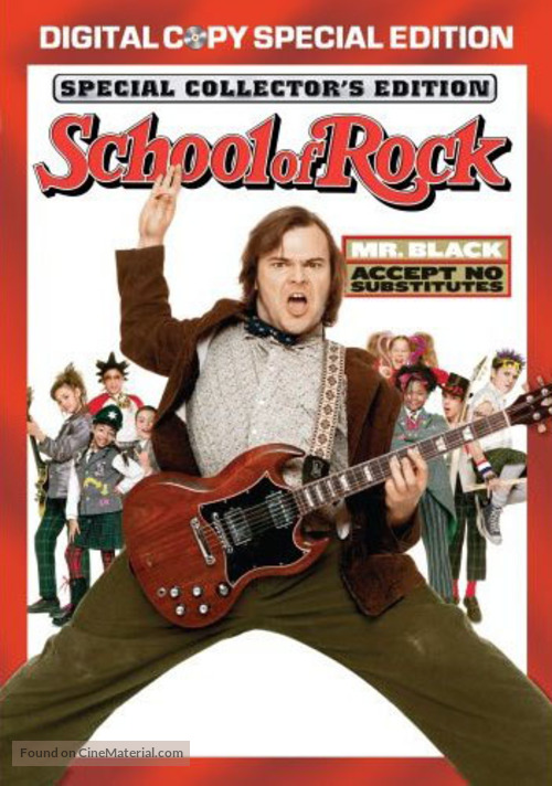 The School of Rock - DVD movie cover