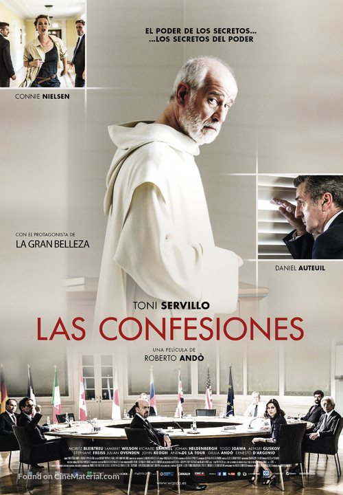 Le confessioni - Spanish Movie Poster