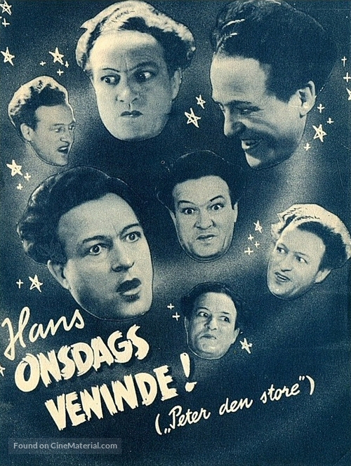 Hans Onsdagsveninde - Danish Movie Poster