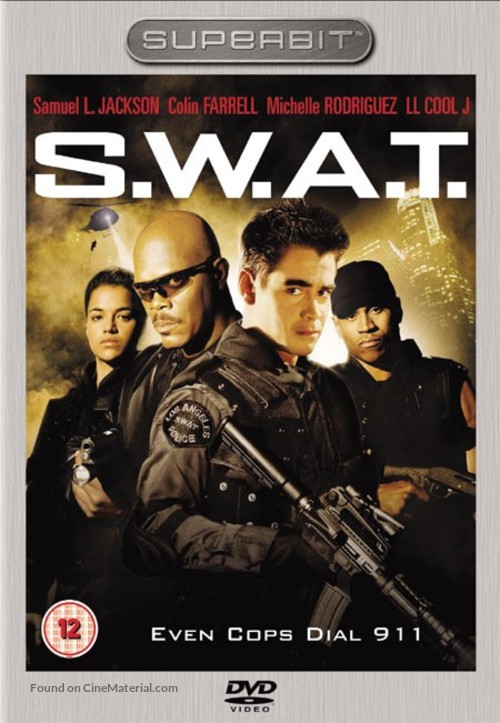 S.W.A.T. - British DVD movie cover