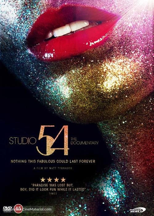 Studio 54 - Danish DVD movie cover