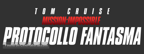 Mission: Impossible - Ghost Protocol - Italian Logo
