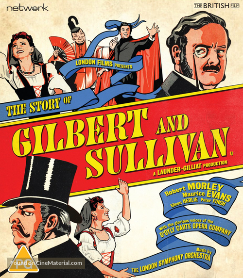 The Story of Gilbert and Sullivan - British Movie Cover