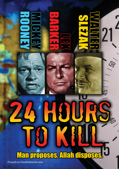 Twenty-Four Hours to Kill - DVD movie cover