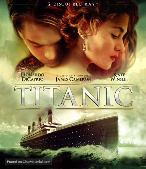 Titanic - Brazilian Blu-Ray movie cover
