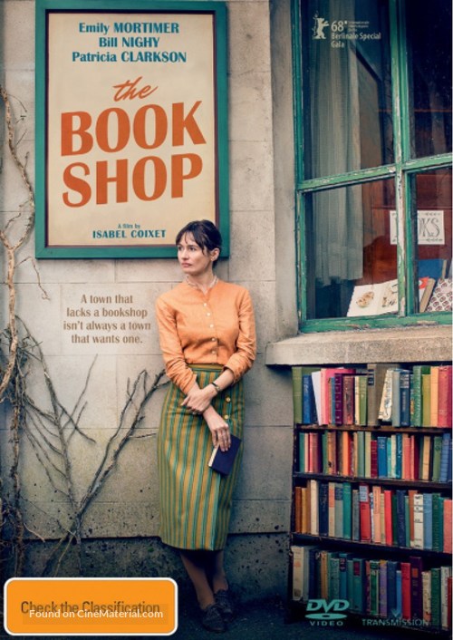 The Bookshop - Australian DVD movie cover