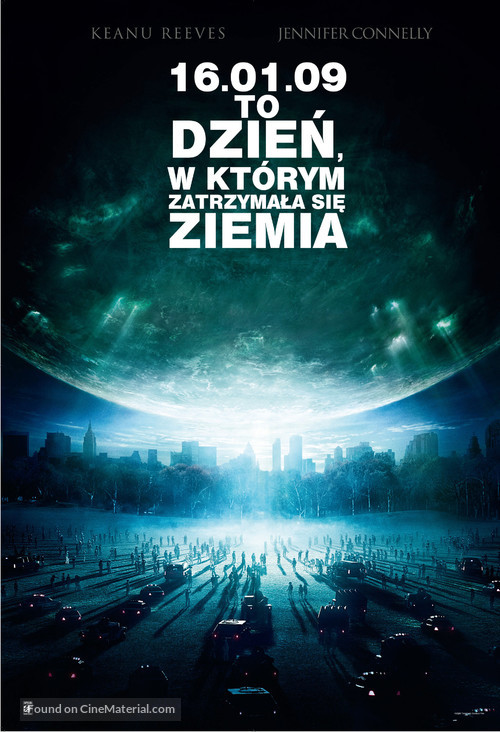 The Day the Earth Stood Still - Polish Movie Poster