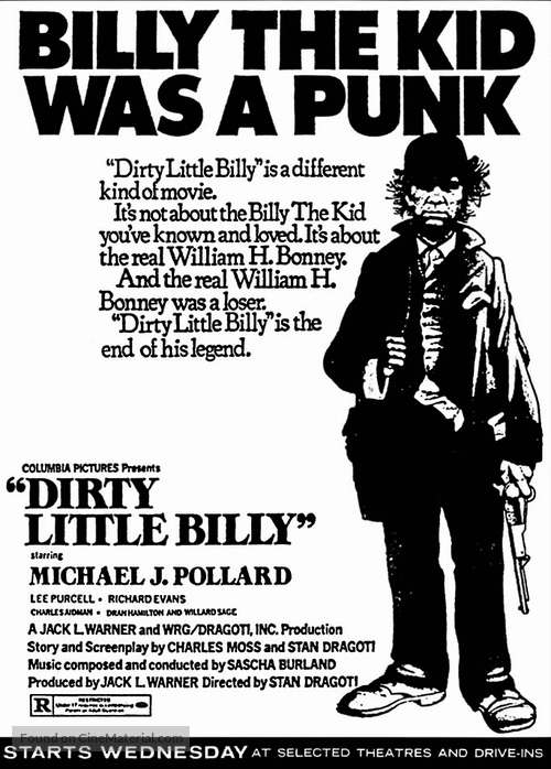 Dirty Little Billy - poster