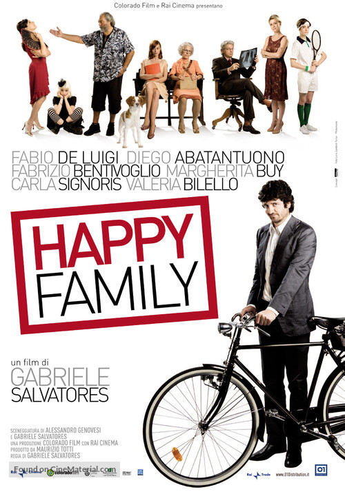 Happy Family - Italian Movie Poster