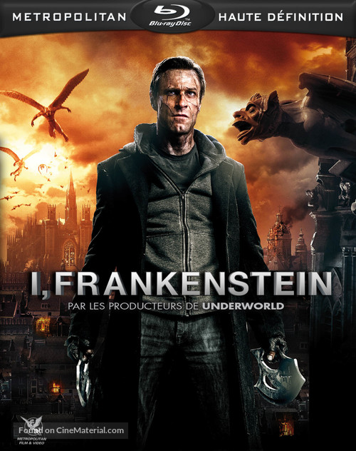I, Frankenstein - French Blu-Ray movie cover