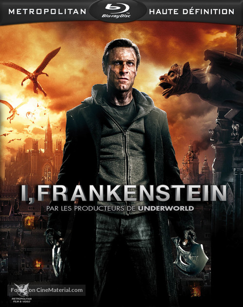 I, Frankenstein - French Blu-Ray movie cover
