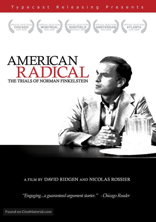 American Radical: The Trials of Norman Finkelstein - DVD movie cover