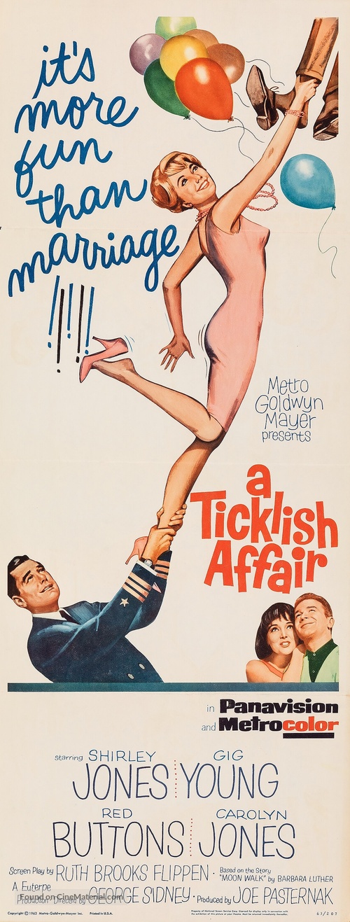 A Ticklish Affair - Movie Poster