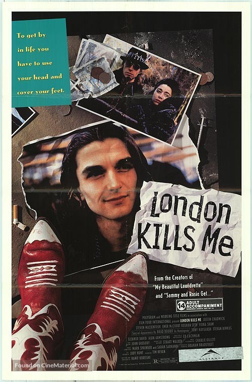 London Kills Me - Canadian Movie Poster