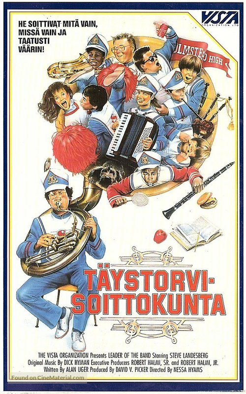 Leader of the Band - Finnish VHS movie cover