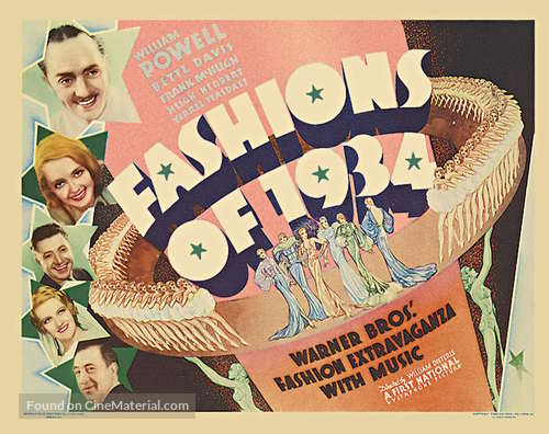 Fashions of 1934 - Movie Poster