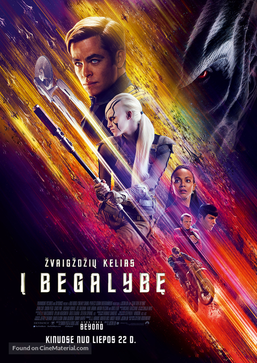 Star Trek Beyond - Lithuanian Movie Poster