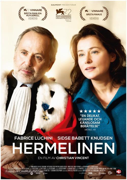L&#039;hermine - Swedish Movie Poster