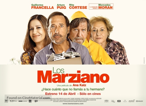 Los Marziano - Argentinian Movie Poster