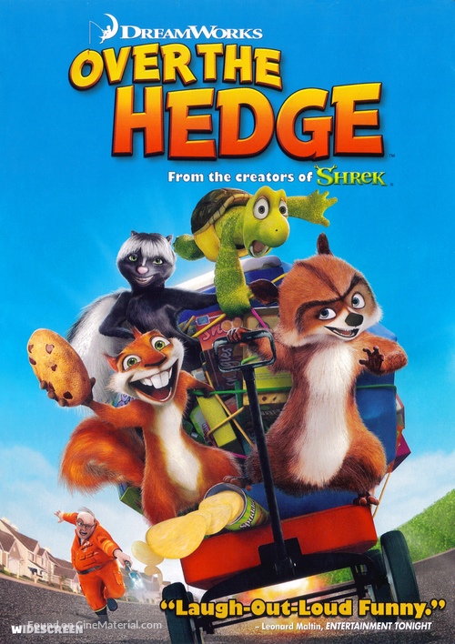 Over the Hedge - DVD movie cover