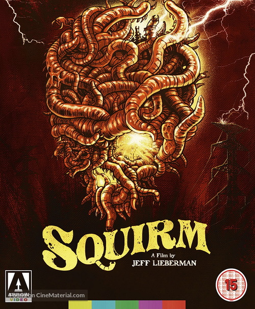 Squirm - British Movie Cover