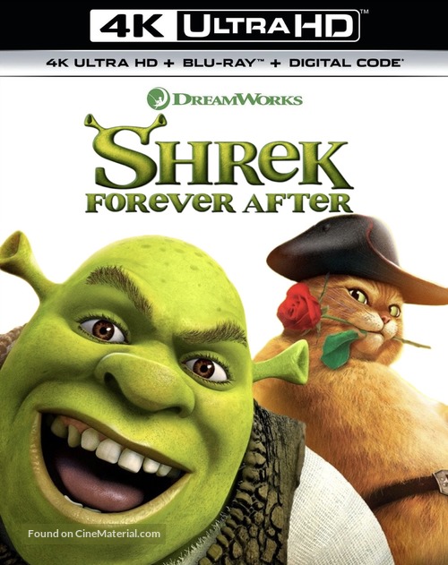 Shrek Forever After - Blu-Ray movie cover