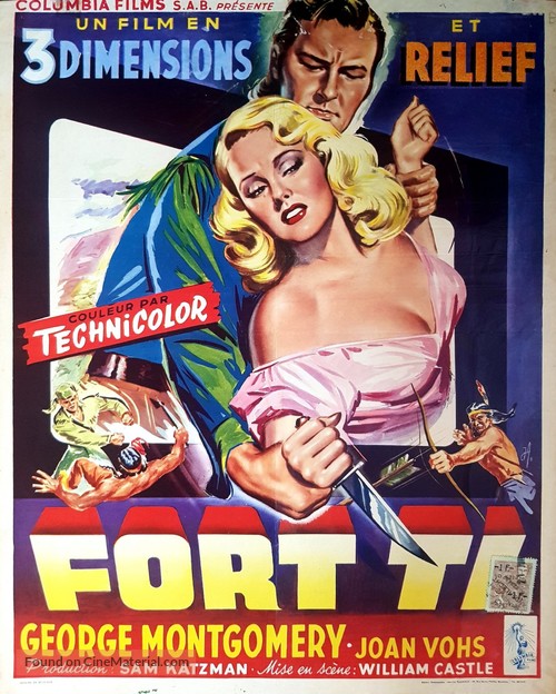 Fort Ti - Belgian Movie Poster