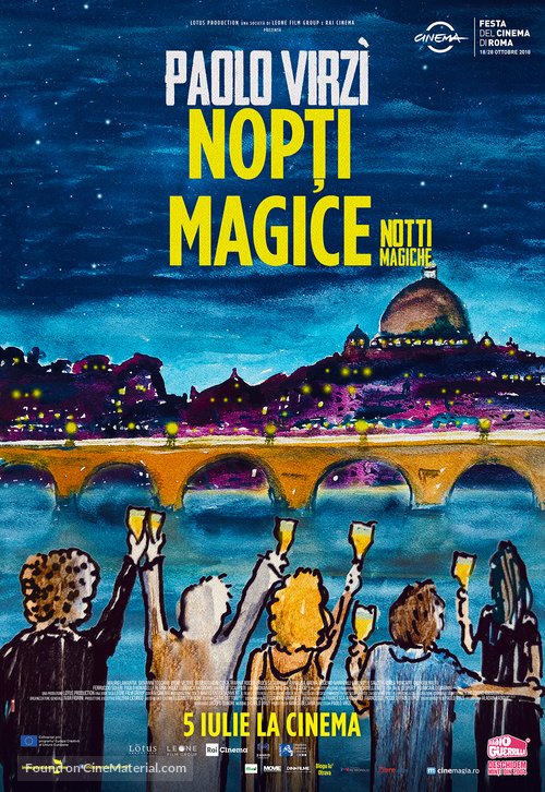 Notti magiche - Romanian Movie Poster