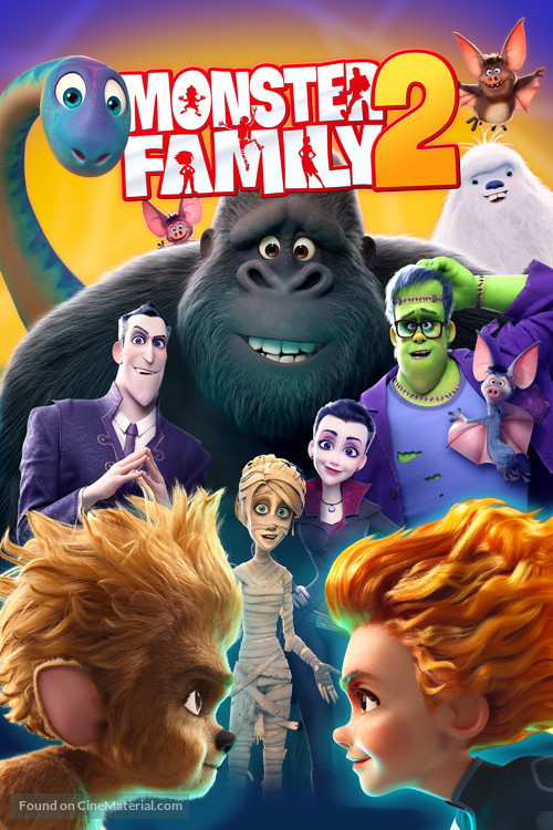 Monster Family 2 - Australian Movie Cover