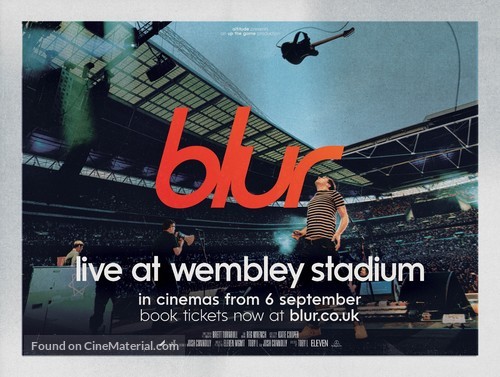 Blur: Live at Wembley Stadium - British Movie Poster