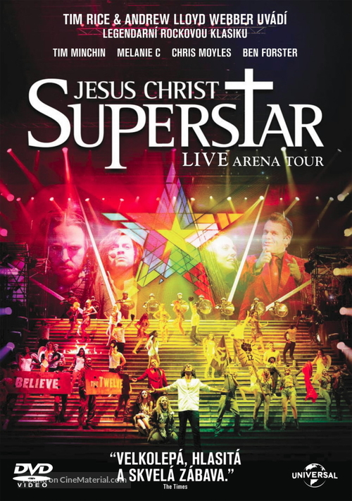 Jesus Christ Superstar - Live Arena Tour - Czech DVD movie cover