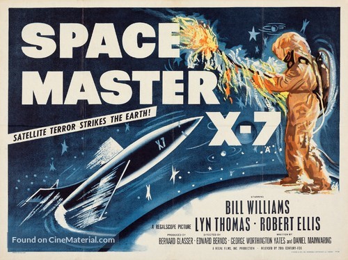 Space Master X-7 - British Movie Poster