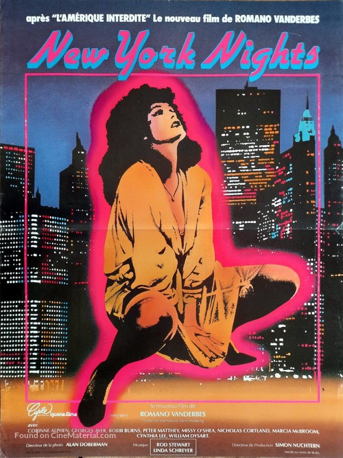 New York Nights - French Movie Poster