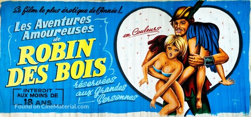 The Ribald Tales of Robin Hood - French Movie Poster