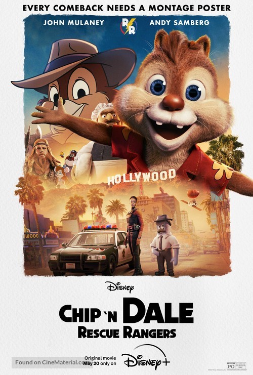 Chip &#039;n&#039; Dale: Rescue Rangers - Movie Poster