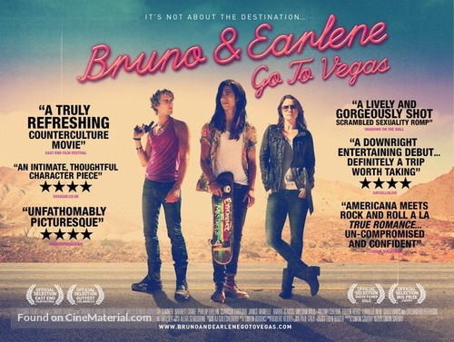 Bruno &amp; Earlene Go to Vegas - British Movie Poster