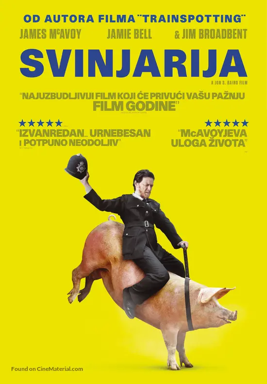 Filth - Croatian DVD movie cover