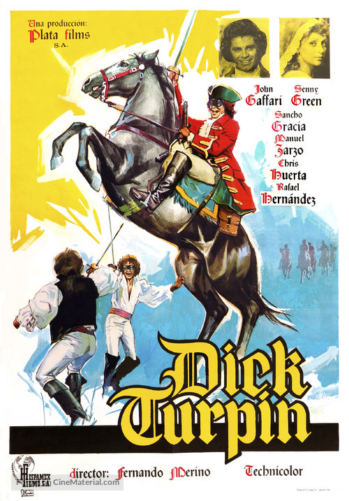 Dick Turpin - Spanish Movie Poster