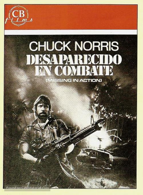 Missing in Action - Spanish Movie Cover