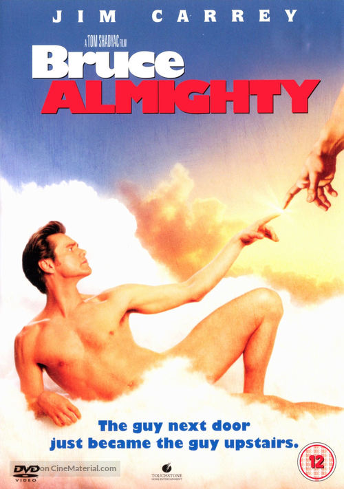 Bruce Almighty - British DVD movie cover