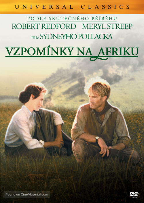 Out of Africa - Czech Movie Cover