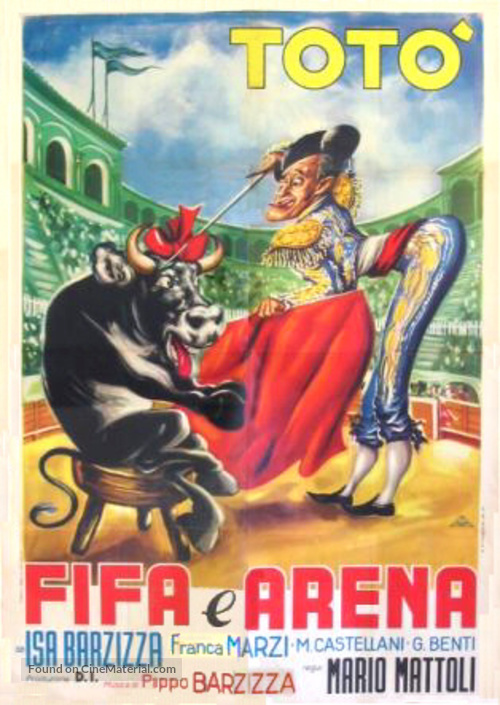 Fifa e arena - Italian Movie Poster