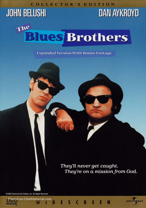 The Blues Brothers - DVD movie cover