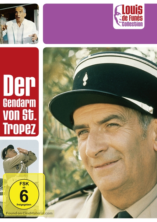 Le gendarme de St. Tropez - German DVD movie cover