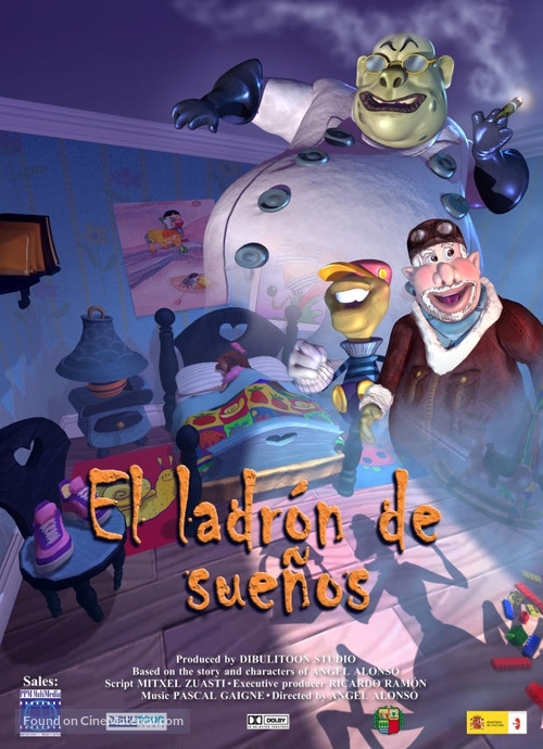 Ladr&oacute;n de sue&ntilde;os, El - Spanish Movie Poster