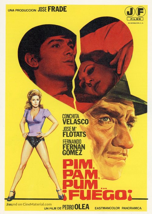Pim, pam, pum... &iexcl;fuego! - Spanish Movie Poster