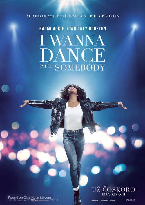 I Wanna Dance with Somebody - Slovak Movie Poster