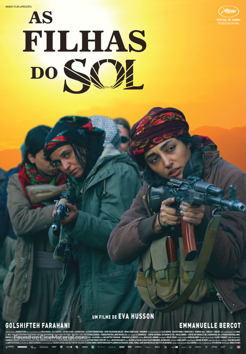 Les filles du soleil - Portuguese Movie Poster