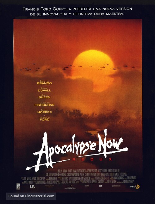 Apocalypse Now - Spanish Movie Poster